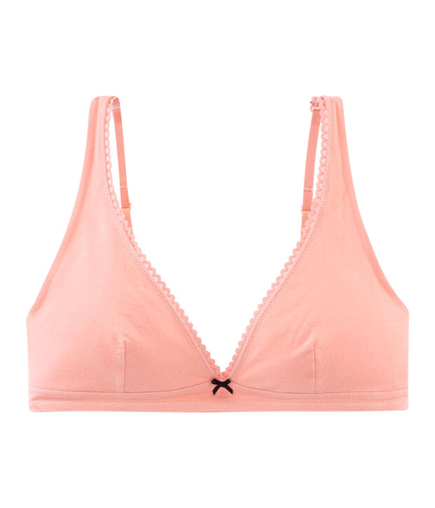 Reggiseno donna in jersey extrafine rosa