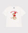 T-shirt a maniche corte in jersey sottile bambino bianco MARSHMALLOW