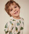 Maglia in tessuto felpato bambino beige MONTELIMAR/bianco MULTICO