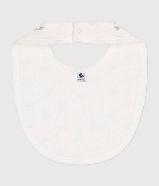 Bavaglino neonato bianco MARSHMALLOW/ HERBIER