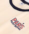 T-shirt LE DROIT Parigi in cotone donna ecru AVALANCHE