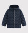 Piumino bambina blu SMOKING/ ARGENT