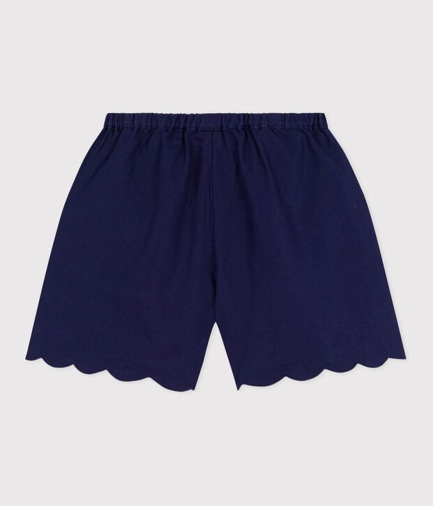 Shorts in cotone tinta unita bambina SOIR