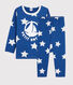 Pigiama a stelle unisex in molleton