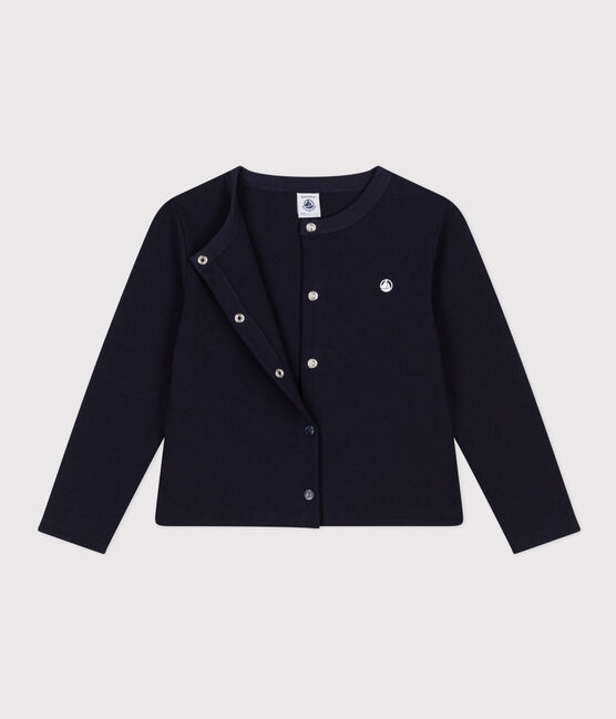 Cardigan in cotone bambino unisex blu SMOKING