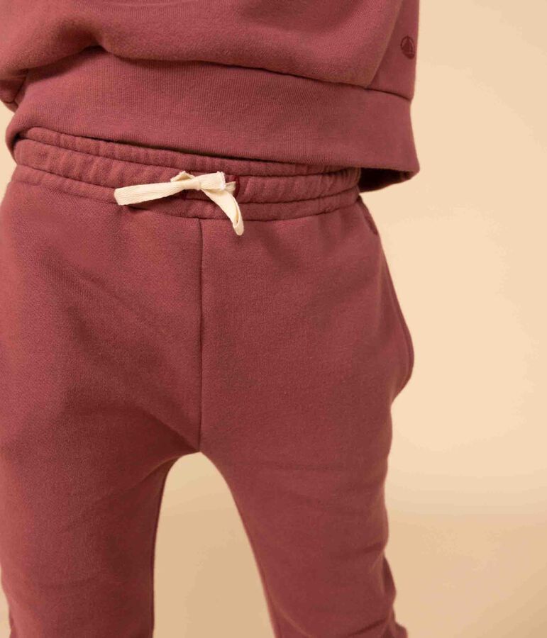 Pantaloni da jogging in molleton bambina marrone