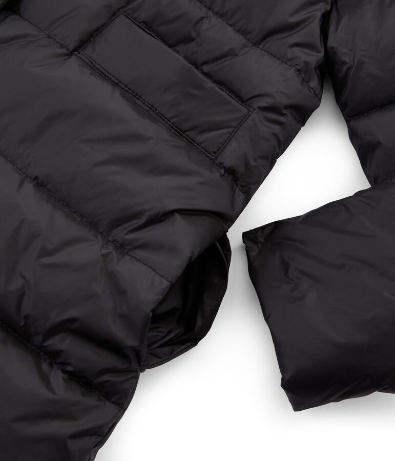 Piumino da bambina grigio