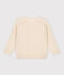 Pullover bambino in cotone unisex ecru AVALANCHE
