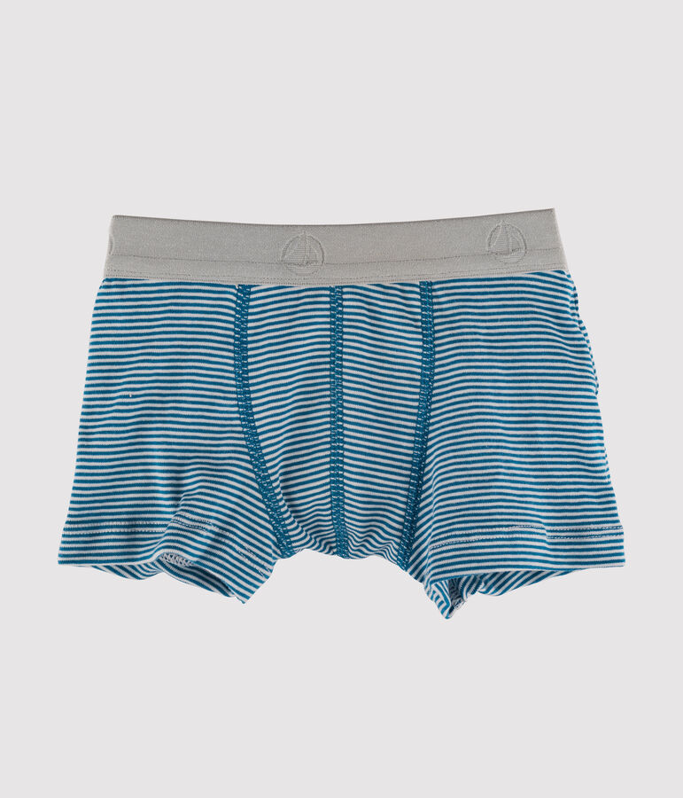 Boxer bambino blu CONTES/bianco MARSHMALLOW