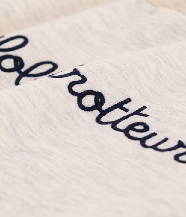 Felpa in molleton ricamato bambina / bambino MONTELIMAR CHINE