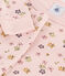Pigiama aderente in cotone con stampa a fiori bambino SALINE/ MARSHMALLOW