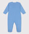 Pigiama in cotone a righe neonato DELPHINIUM/ MARSHMALLOW