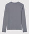 T-shirt L'ICONIQUE girocollo in cotone Donna blu SMOKING/bianco MARSHMALLOW