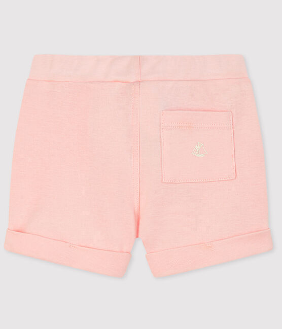 Short bebè femmina - maschio in maglia rosa MINOIS