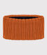 Snood in maglia con fodera in pile bebè bambino unisex