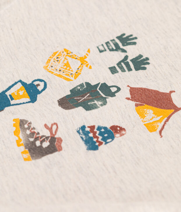 T-shirt a maniche corte in jersey per beb&egrave; MONTELIMAR CHINE