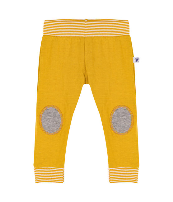 Pantalone bebè in tubique giallo BOUDOR CN