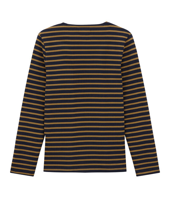 marinière uomo blu SMOKING/marrone BRINDILLE