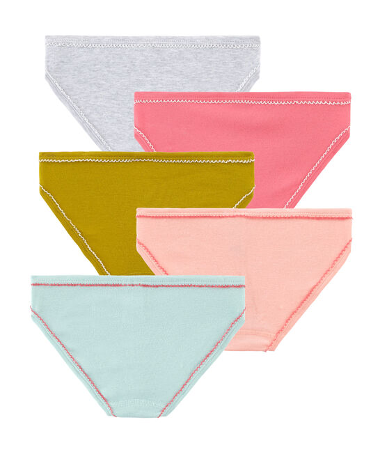 Confezione da 5 slip bambina variante 1