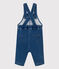 Salopette lunga denim bebè blu BLEU DELAVE