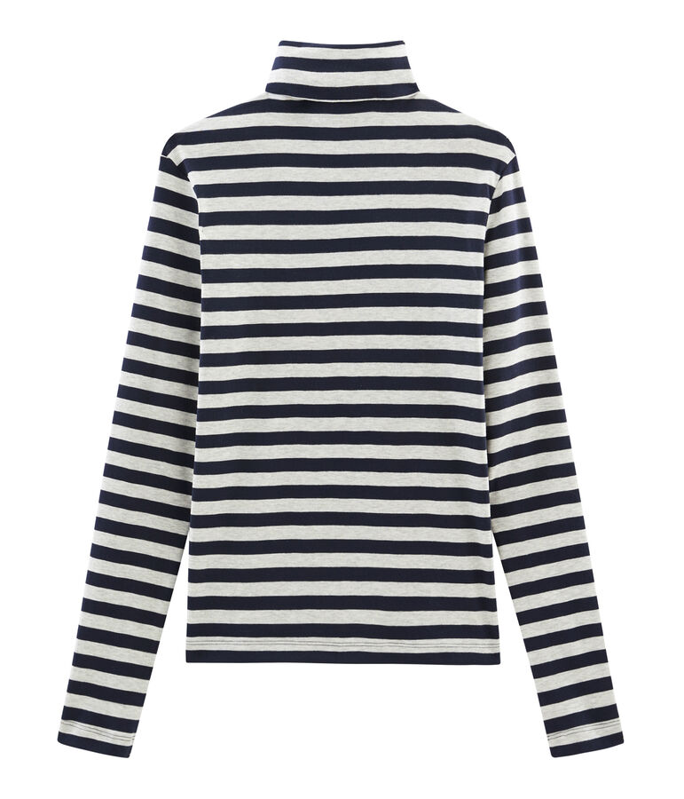 Dolcevita donna blu/grigio