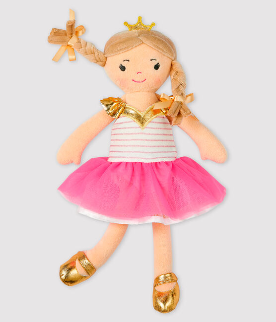 Bambola ballerina bambina rosa FLEUR/bianco MULTICO
