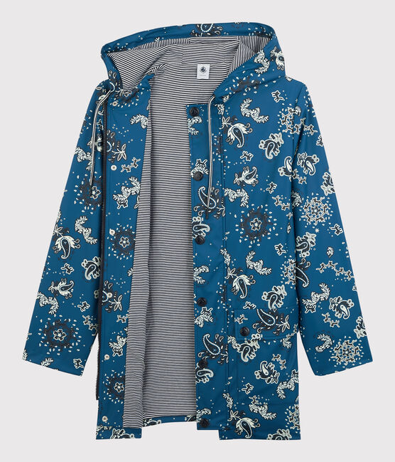 Cerata iconica in tessuto riciclato e cotone BIO blu BRASIER