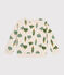 Maglia in tessuto felpato bambino beige MONTELIMAR/bianco MULTICO