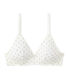 Reggiseno imbottito a pois