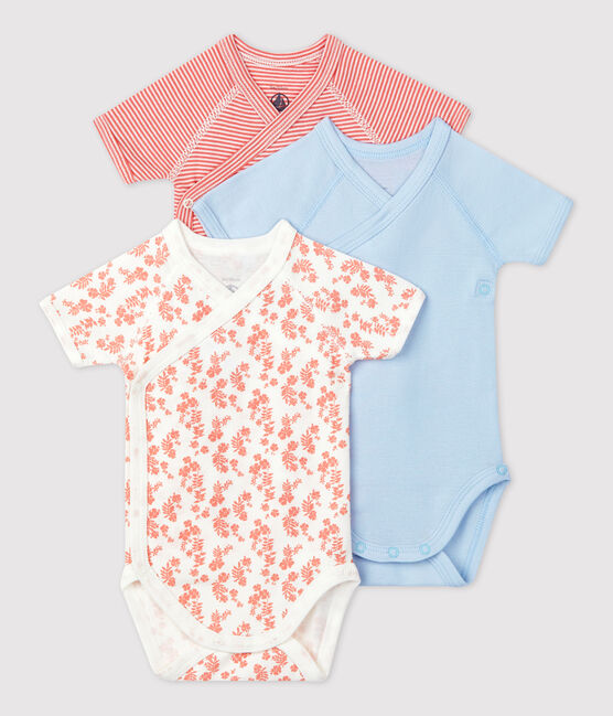 Confezione da 3 body bebè in cotone biologico variante 1