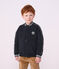 Giacca stile teddy bambino in cotone tinta unita SMOKING