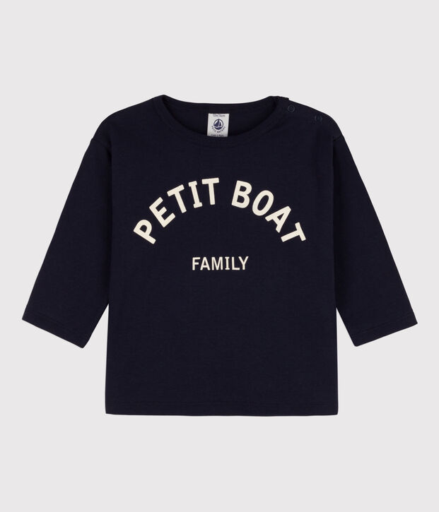 T-shirt maniche lunghe beb&egrave; in cotone SMOKING