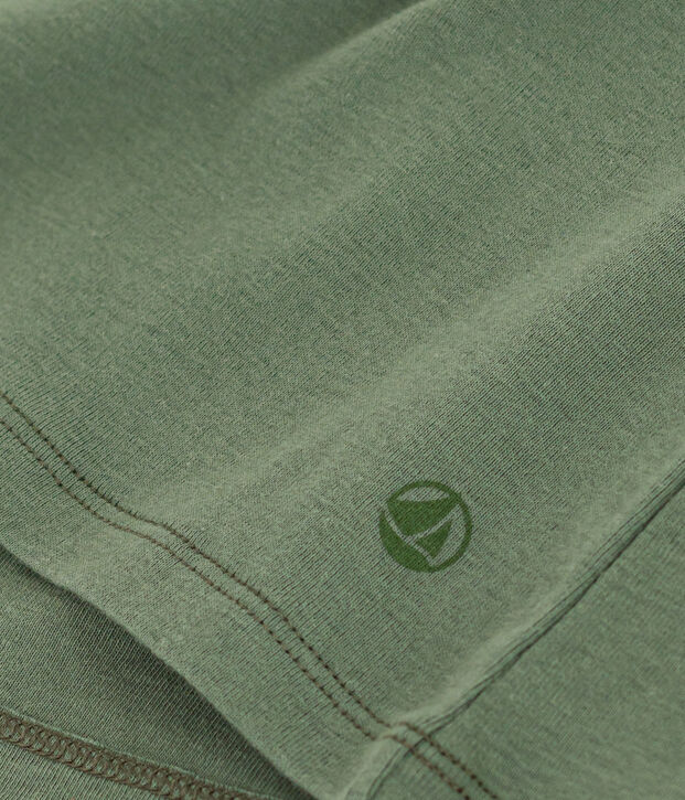 T-shirt L'ICONIQUE girocollo in cotone Donna verde