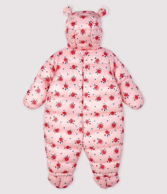 Tutina imbottita bebè femmina/maschietto rosa MINOIS/bianco MULTICO