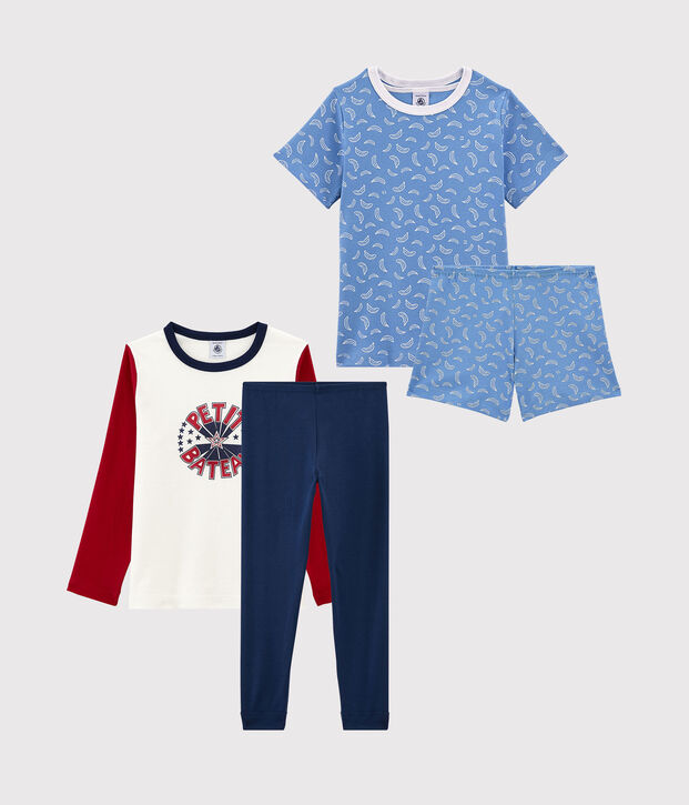 Confezione da 2 pigiami bambino in cotone multicolore