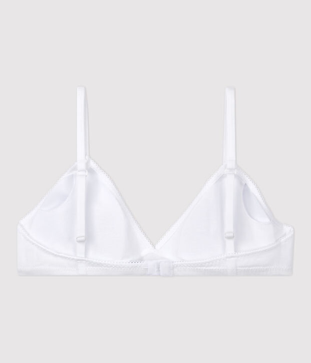 Reggiseno imbottito bianco ragazza bianco