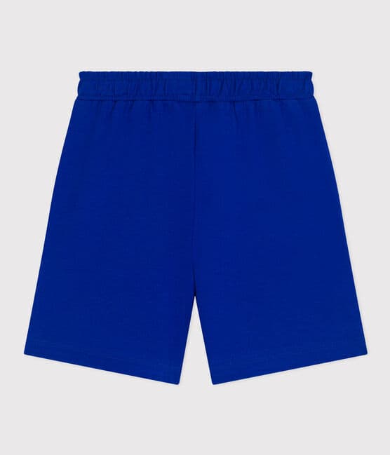 Shorts in cotone bambino blu SURF