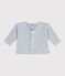 Cardigan in maglia di cotone a punto legaccio neonato CO2