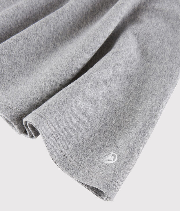 Gonna in maglia bambina grigio