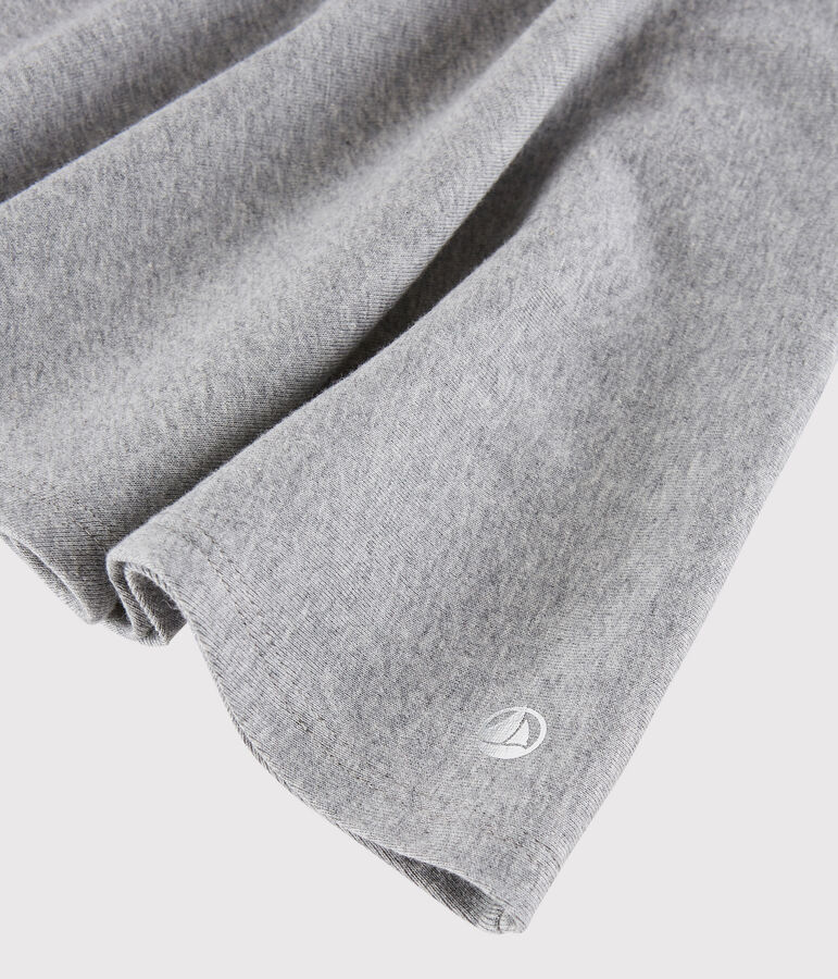 Gonna in maglia bambina grigio