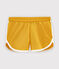 Short bambina giallo BOUDOR