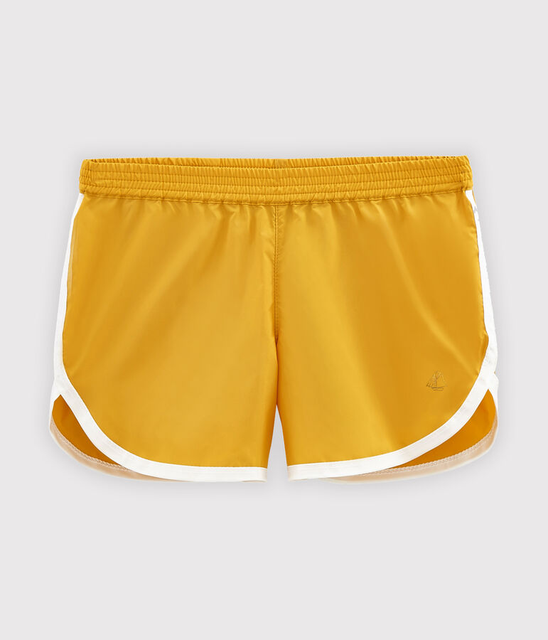 Short bambina giallo