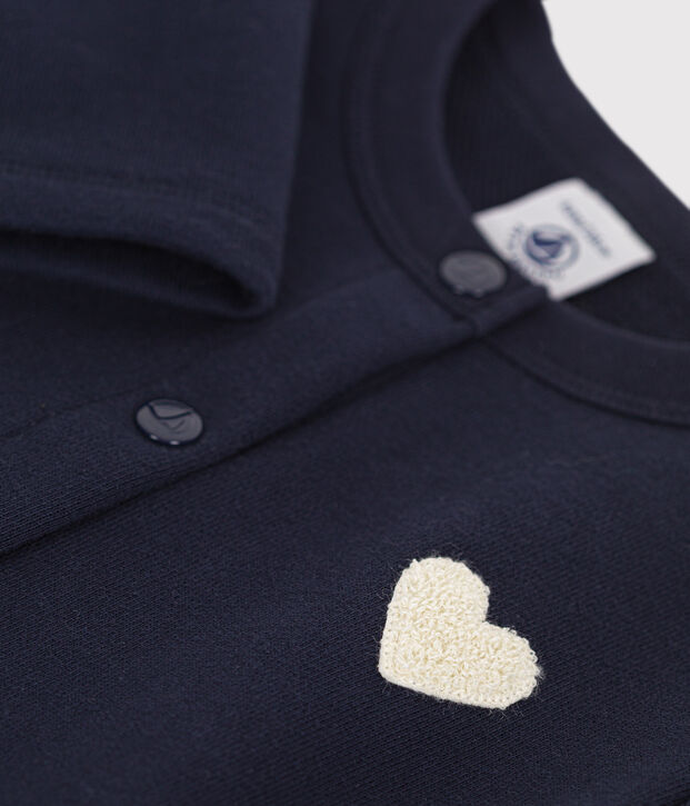 Cardigan in tessuto felpato bambina SMOKING