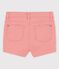 Short in denim bambina rosa PAPAYE