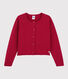 Cardigan in cotone bambina