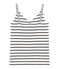 Canottiera donna bianco MARSHMALLOW/blu SMOKING