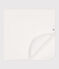 Coperta in tubique neonato bianco MARSHMALLOW