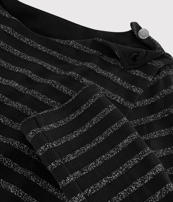 Abito marinière Donna nero NOIR/ ARGENT