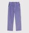 Pantaloni in velluto bambino viola