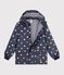 Cerata con stampa a cuori bambino blu/multicolore